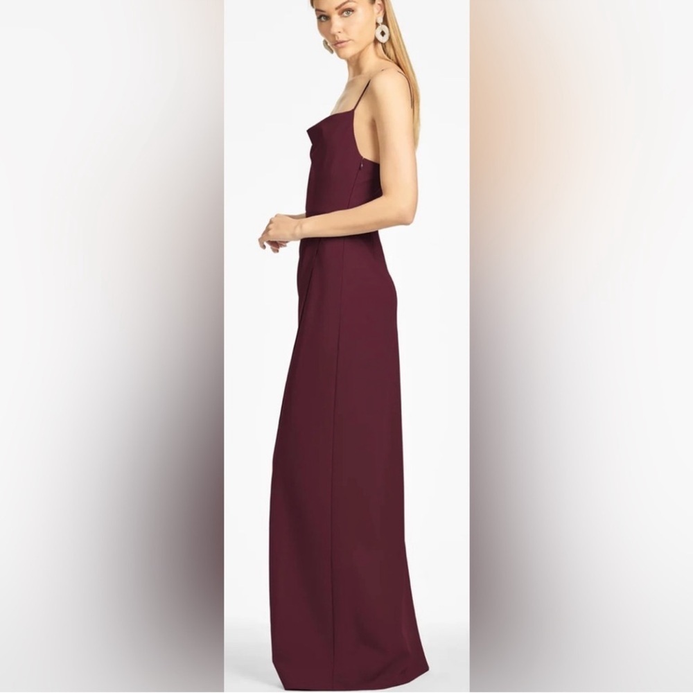 NWT Sachin and Babi Paulina Gown Deep Wine - Size 6 - Picture 2 of 5